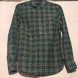 jcrew popover button down